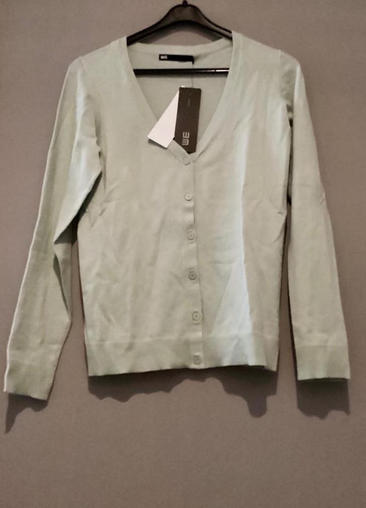 Nieuw WE Vest mt S Kaartje vast!, Kleding | Dames, Truien en Vesten, Nieuw, Maat 36 (S), Groen, Ophalen