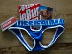 NIEUW Aussiebum Riot jockstrap wit-blauw maat L, Ophalen of Verzenden, Blauw, Slip