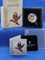 (8503aa)  KOOKABURRA 2024 PROOF GILDED HIGH RELIEF 2 OUNCE, Ophalen of Verzenden, Setje, Zilver