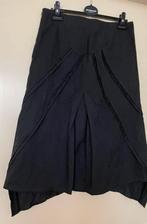Zeer luxe Mezza Luna Rok Maat 40 Vergrijsd zwart !, Kleding | Dames, Maat 38/40 (M), Zwart, Ophalen of Verzenden, Zo goed als nieuw