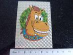 panini sticker 1987 paarden champ kampioen, Verzenden, Zo goed als nieuw, Dier en Natuur