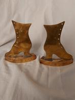 Koperen victoriaanse knooplaarsjes open haard decoratie, Antiek en Kunst, Antiek | Koper en Brons, Ophalen of Verzenden