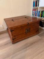 Antieke Houten Kist / kast / tv meubel / salontafel, Ophalen, Gebruikt, 50 tot 100 cm, 75 tot 100 cm