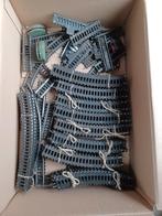 Fleischmann partij oude HO rails (bochtstukken), Gebruikt, Gelijkstroom, Fleischmann, Rails