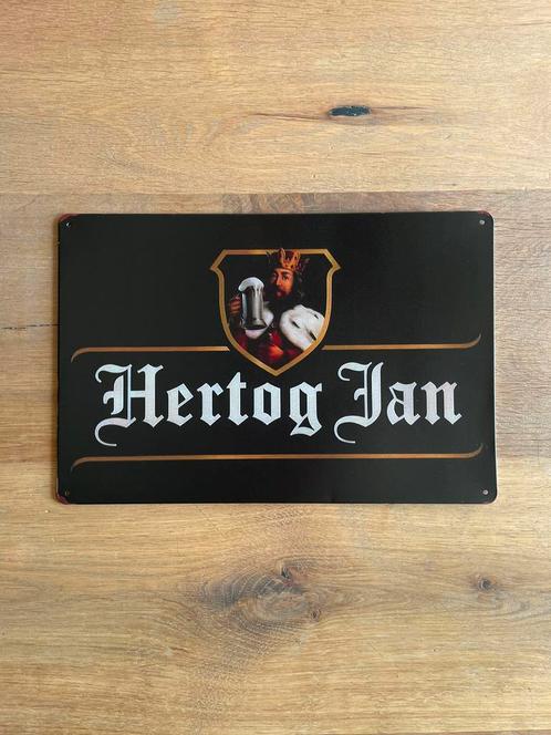 “Hertog Jan” reclame bordje, Verzamelen, Biermerken, Nieuw, Reclamebord, Plaat of Schild, Hertog Jan, Ophalen of Verzenden