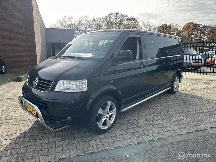 Volkswagen Transporter 2.5 TDI Trendline DC EXPORT marge, Auto's, Bestelauto's, Bedrijf, Te koop, ABS, Airbags, Alarm, Boordcomputer