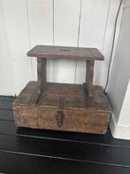 Opstapje en mooie kist, Ophalen of Verzenden