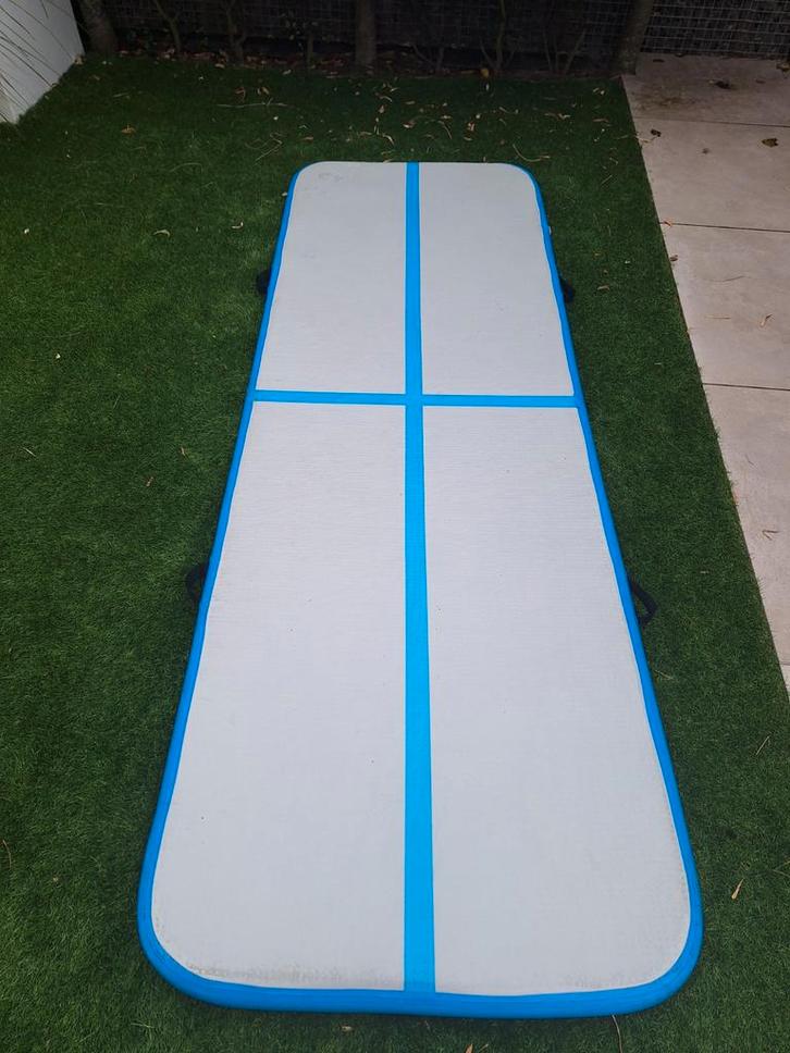 Airtrack 3m x 1m x 10cm, Sport en Fitness, Fitnessmaterialen, Gebruikt, Overige typen, Ophalen of Verzenden