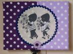 Stoffen Jip en Janneke schilderijtje (paars/lila), Kinderen en Baby's, Kinderkamer | Inrichting en Decoratie, Ophalen of Verzenden