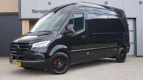 Mercedes-Benz Sprinter 315 1.9 CDI 150pk L2H2 FWD Black Edit, Auto's, Bestelauto's, Te koop, ABS, Achteruitrijcamera, Airconditioning