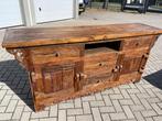 Dressoir gemaakt van wrakhout en alwat aanpoeld, is heel oud, Ophalen, Zo goed als nieuw, 25 tot 50 cm