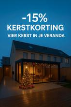 15% KERSTKORTING COMPLETE VERANDA & CARPORT, Tuin en Terras, Ophalen of Verzenden, Nieuw, Veranda
