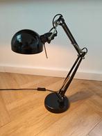 Ikea Forsa nachtlamp bureaulamp zwart incl goldline  LED, Huis en Inrichting, Ophalen, Zo goed als nieuw, Minder dan 50 cm