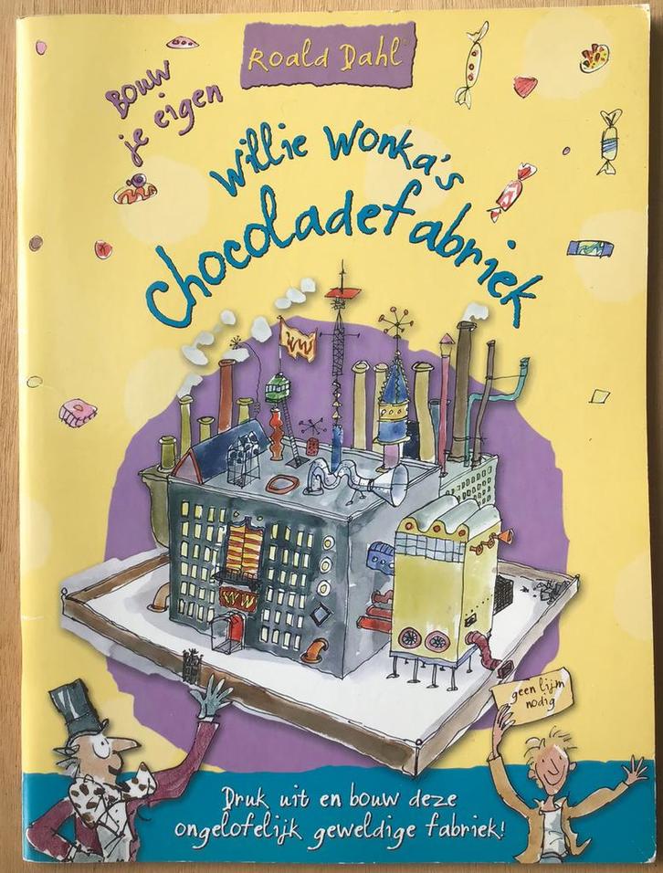 Bouwplaat Willie Wonka’s Chocoladefabriek - NIEUW, Hobby en Vrije tijd, Modelbouw | Overige, Nieuw, Ophalen of Verzenden