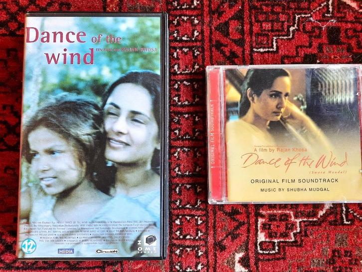 India muziek film video VHS en CD Dance of the Wind, Cd's en Dvd's, VHS | Film, Gebruikt, Filmhuis, Alle leeftijden, Ophalen of Verzenden