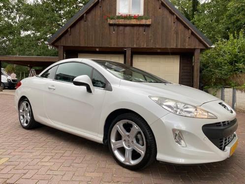 Peugeot 308 1.6 CC '' 10 Wit Parelmoer Hollands Zwart Leder, Auto's, Peugeot, Bedrijf, ABS, Airbags, Airconditioning, Bluetooth