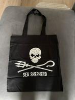 Tote bag Sea shepherd nieuw, Ophalen of Verzenden, Nieuw, Zwart, Overige merken