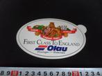 sticker ferry OLAU first class to england vlissingen sheern*, Ophalen, Zo goed als nieuw