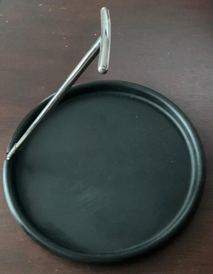 Dienblad - Design: Gijs Bakker - voor ROYALVKB, Huis en Inrichting, Woonaccessoires | Dienbladen, Gebruikt, Metaal, Rond, Ophalen