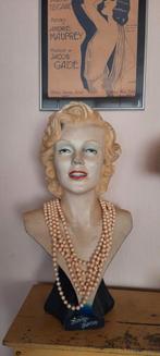 Antiek  parelcollier, faux parels, jaren 50., Ophalen of Verzenden, Overige materialen