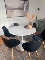 6x stoelen, Huis en Inrichting, Ophalen, Zo goed als nieuw, Rechthoekig, 200 cm of meer