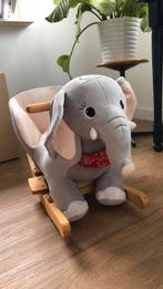 Hobbeldier / schommeldier olifant, Kinderen en Baby's, Speelgoed | Hobbelfiguren, Ophalen, Zo goed als nieuw