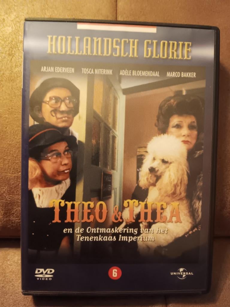 Theo en thea en de ontmaskering van het tenenkaas dvd, Cd's en Dvd's, Alle leeftijden, Ophalen of Verzenden, Nieuw in verpakking