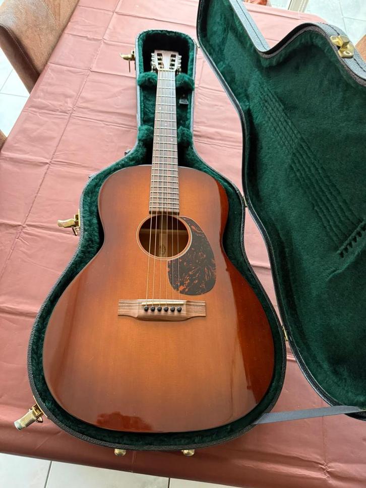 Te koop: Martin Acoustische Gitaar 000-17SM, incl. koffer, Muziek en Instrumenten, Snaarinstrumenten | Gitaren | Akoestisch, Zo goed als nieuw