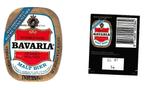 Bieretiket Bavaria Malt Bier Alcoholvrij 33 cl thte 09-91, Verzamelen, Ophalen of Verzenden, Gebruikt, Overige typen, Overige merken