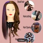 Kapperspop echt haar verven / krullen/ stylen nieuw!, Ophalen of Verzenden, Nieuw, Pruik of Haarverlenging