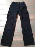 Zwarte cargobroek van Bershka, maat 32., Kleding | Dames, Zwart, Zo goed als nieuw, Maat 34 (XS) of kleiner, Lang