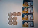 Zilveren munten 10 gulden/€5 en €10, Ophalen of Verzenden, Nederland, Munten