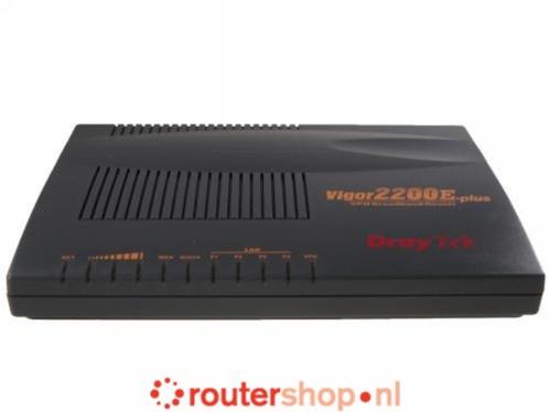 Draytek Vigor 2200E+ breedband router 16 VPN 2103, Computers en Software, Routers en Modems, Gebruikt, Router, Ophalen of Verzenden