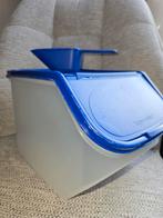 Tupperware Voorraaddoos Rijst/Meel + Schep 3-5,5l, Ophalen of Verzenden, Zo goed als nieuw, Blauw, Bus of Trommel