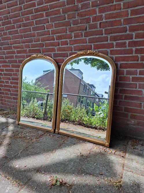 Vintage Deknudt Boogspiegel 94x62, Huis en Inrichting, Woonaccessoires | Spiegels, Zo goed als nieuw, 50 tot 75 cm, Minder dan 100 cm