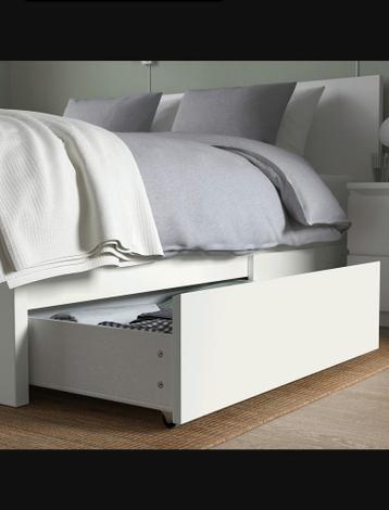Malm Bedlades Wit - IKEA - afbeelding 7