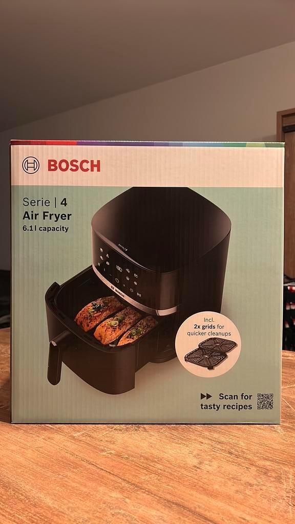 Bosch Serie 4 air fryer, Witgoed en Apparatuur, Airfryers, Nieuw, Airfryer, 1000 t/m 1499 gram, Ophalen of Verzenden