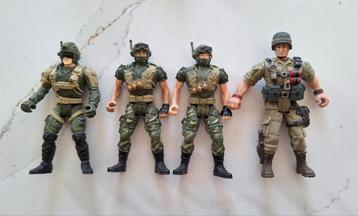 Vintage Force Chap Mei Soldiers -  4 stuks - beschikbaar voor biedingen