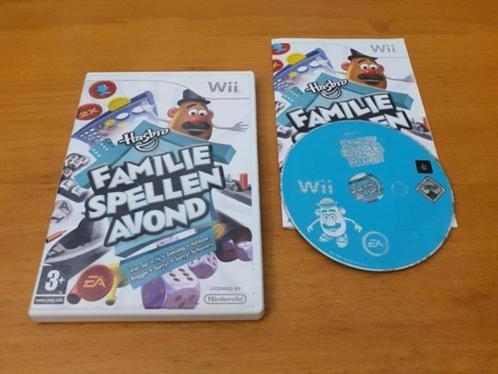 OPRUIMEN | Wii | Hasbro Familie Spellen Avond, Spelcomputers en Games, Games | Nintendo Wii, Gebruikt, Muziek, 3 spelers of meer