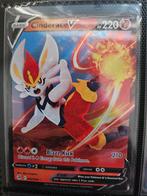 Pokemon Cinderace V 043/264 Fusion Strike, Ophalen of Verzenden, Zo goed als nieuw, Losse kaart, Foil