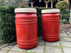 Waterdichte tonnen met deksel, Curtec, 150 liter of meer, Ophalen, Gebruikt, Kunststof