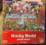 Legpuzzel 1000 stukjes Pop concert Wacky World, Ophalen of Verzenden, 500 t/m 1500 stukjes, Zo goed als nieuw, Legpuzzel