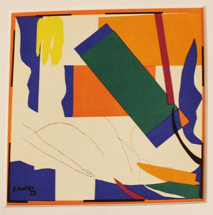 Matisse Henri(1869)Lithografie "Herinnering Oceanie" Ges Ged, Antiek en Kunst, Kunst | Litho's en Zeefdrukken, Ophalen of Verzenden