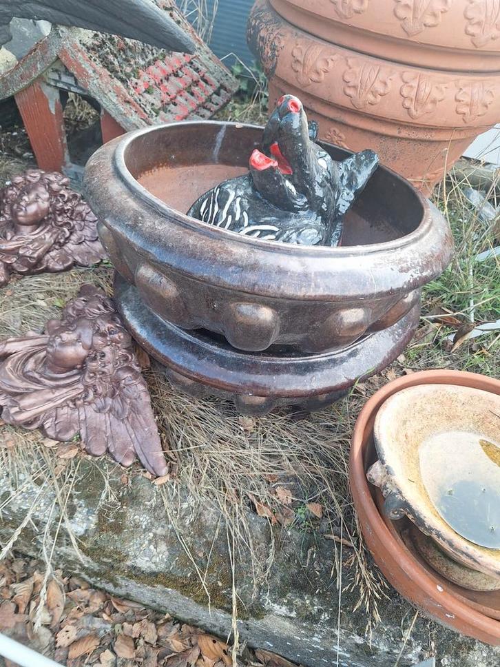 Grote Aardenwerk Bloempotten, Tuin en Terras, Bloembakken en Plantenbakken, Ophalen