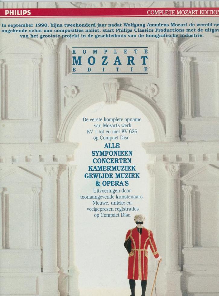 Mozart, cd boxen uit de serie "Complete Mozart Editie" ., Cd's en Dvd's, Cd's | Klassiek, Zo goed als nieuw, Overige typen, Classicisme
