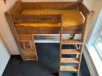 Jorg hoogslaper halfhoogslaper peuter kind steigerhout hout, Ophalen, Gebruikt, Halfhoogslaper