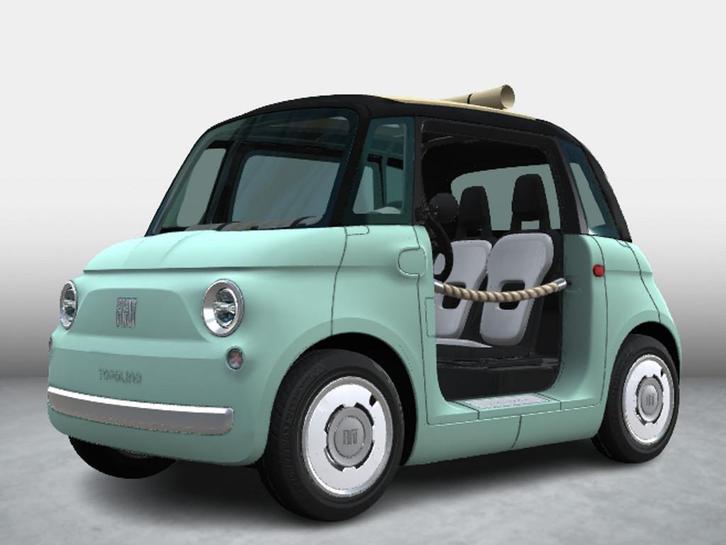 Fiat TOPOLINO Dolcevita | Uit voorraad leverbaar | Actieradi, Auto's, Fiat, Bedrijf, Te koop, Overige modellen, LED verlichting
