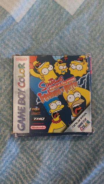 The Simpsons Night Of The Living Treehouse Of Horror - GBC beschikbaar voor biedingen