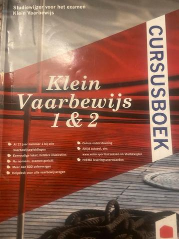 Cursusboek Klein Vaarbewijs 1 & 2 beschikbaar voor biedingen