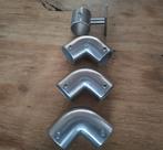 3x buisbocht en 1x buishouder buiskoppelingen rvs316, Doe-het-zelf en Verbouw, Buizen en Afvoer, Bochten, Ophalen of Verzenden